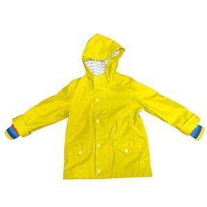 Good condition mini Boden rain jacket rain coat unisex size 3-4